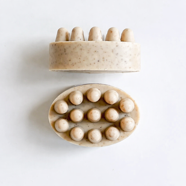 Oatmilk Espresso Massage Soap Bar